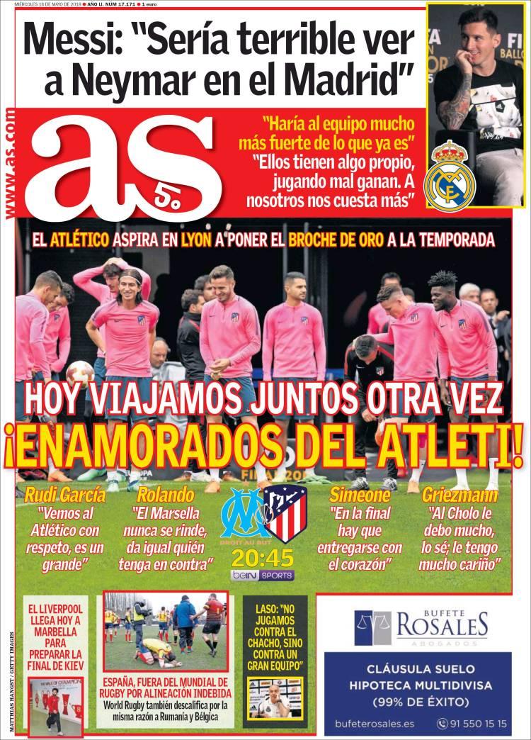 Revista presei sportive, 16.05.2018: Notre respect, Cristian Țopescu; Messi face anunțul anului legat de viiorul său; România, out de la CM de rugby