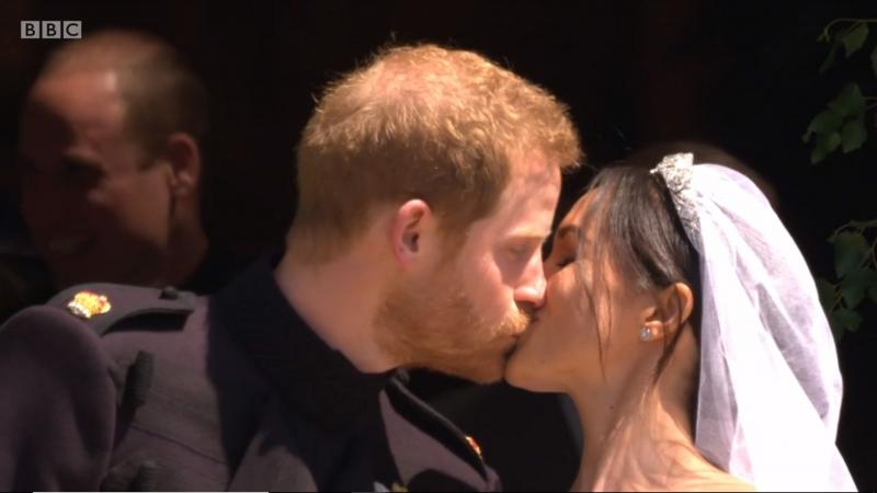 Nunta regala în imagini. Cum își scriu Meghan Markle și Prințul Harry povestea