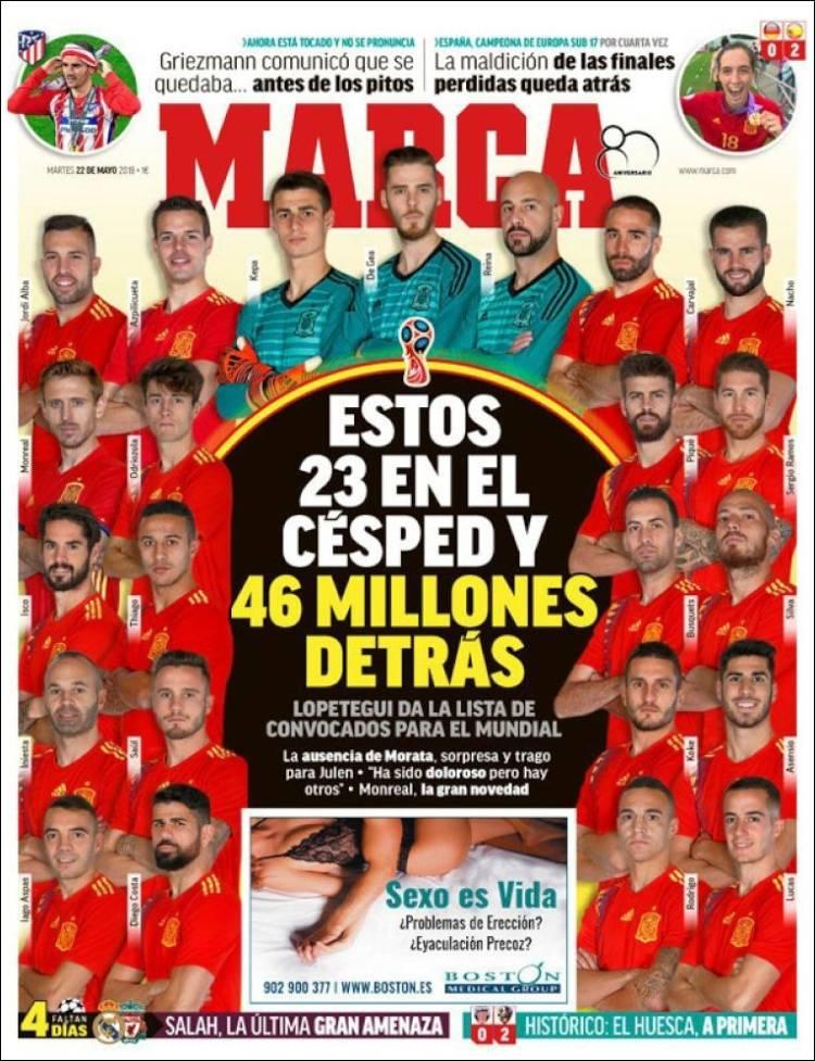 Revista presei sportive, 22.05.2018: Dan Petrescu, ofertă uriașă din China; Spania, fără vedete de la Barcelona, Bayern și Chelsea la Mondial