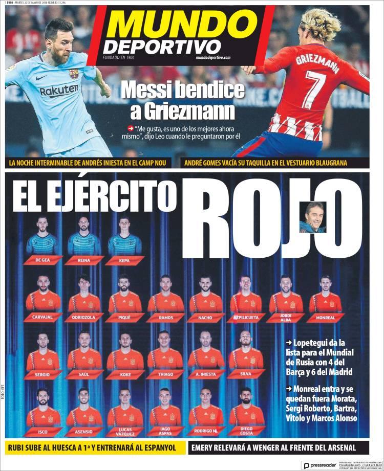 Revista presei sportive, 22.05.2018: Dan Petrescu, ofertă uriașă din China; Spania, fără vedete de la Barcelona, Bayern și Chelsea la Mondial