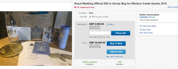 Afaceri bănoase cu darurile primite de invitați, la nunta Prințului Harry cu Meghan Markle. Anunțurile de vânzare au apărut pe internet: "Nu pierde această oportunitate unică în viaţă"