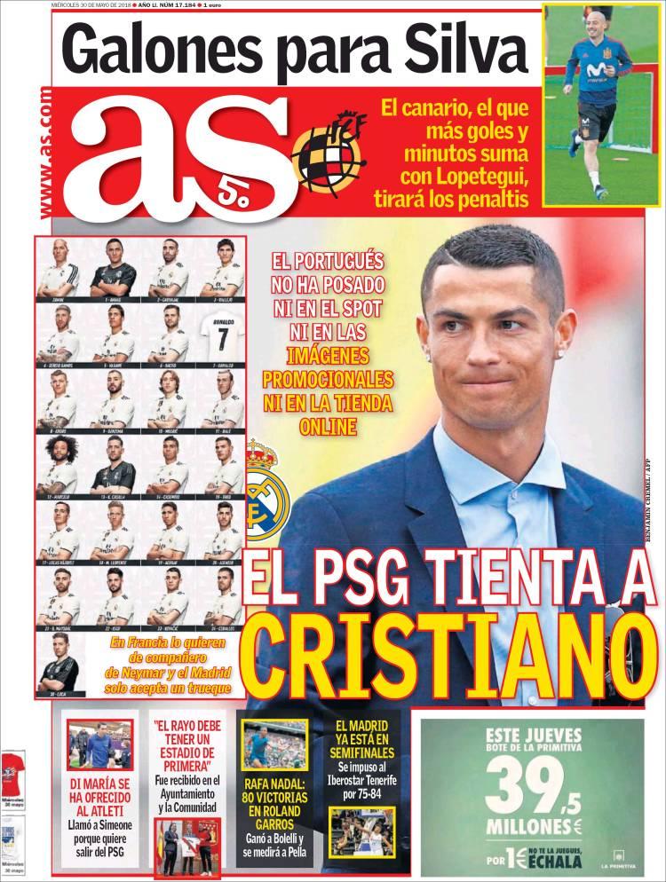 Revista presei sportive, 30.05.2018: Probleme financiare la granzii Ligii 1; Barcelona dă prima lovitură pe piața transferurilor; Ronaldo a ”dispărut” de la Madrid