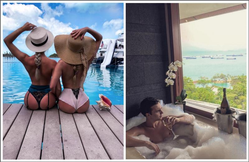 Galerie foto pentru cei "puternici". Cum îşi petrec copiii de bani gata vacanţa de vară. Atenţie, imagini cu OPULENŢĂ şi LUX din belşug!