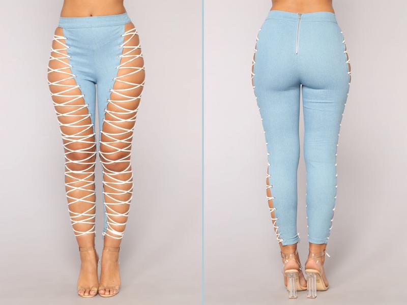 Ce model de blugi se poartă în vara asta! Combinația asta întrece orice limită! FOTO