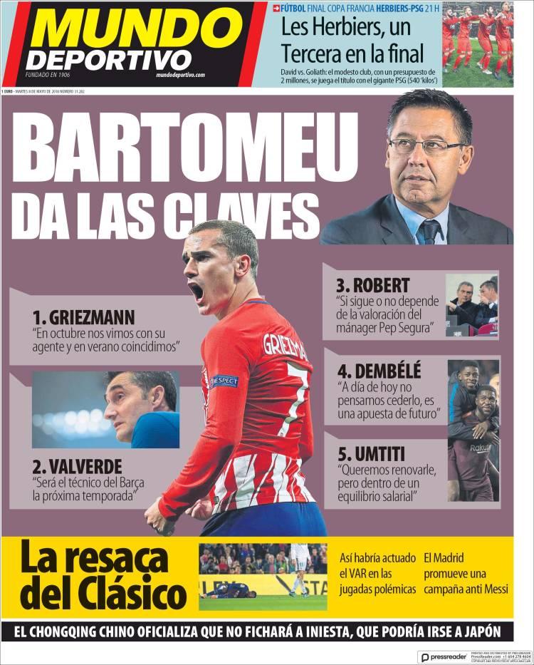 Revista presei sportive, 08.05.2018: FCSB, în genunchi la Iași; Griezmann lasă Atletico pentru o rivală din La Liga; Evoluează Cristiano Ronaldo cu Liverpool ? Zidane a dat răspunsul