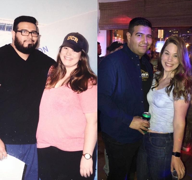 Transformarea spectaculoasă a unei tinere care a slăbit 59 de kilograme! Ce a făcut după ce s-a urcat pe c&acirc;ntar și a constatat că ajunsese la 136 de kilograme