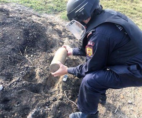 Un sătean din comuna  Pufești a făcut o descoperire șocantă.  Bărbatul își săpa terenul agricol pentru a-l cultiva