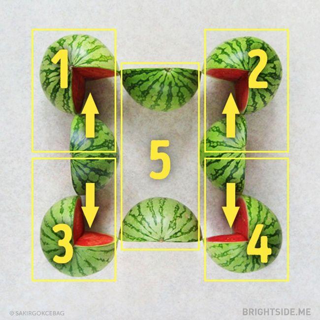 Punem pariu că nu ghicești din prima? Câți pepeni vezi în imagine? Testul de logică care le-a dat bătăi de cap internauților