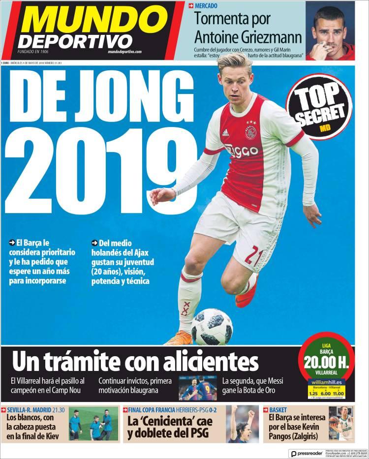 Revista presei sportive, 09.05.2018: Trădarea anului: încă un ”câine” la FCSB; Neymar revine în Spania și Atletico nu renunță la Griezmann