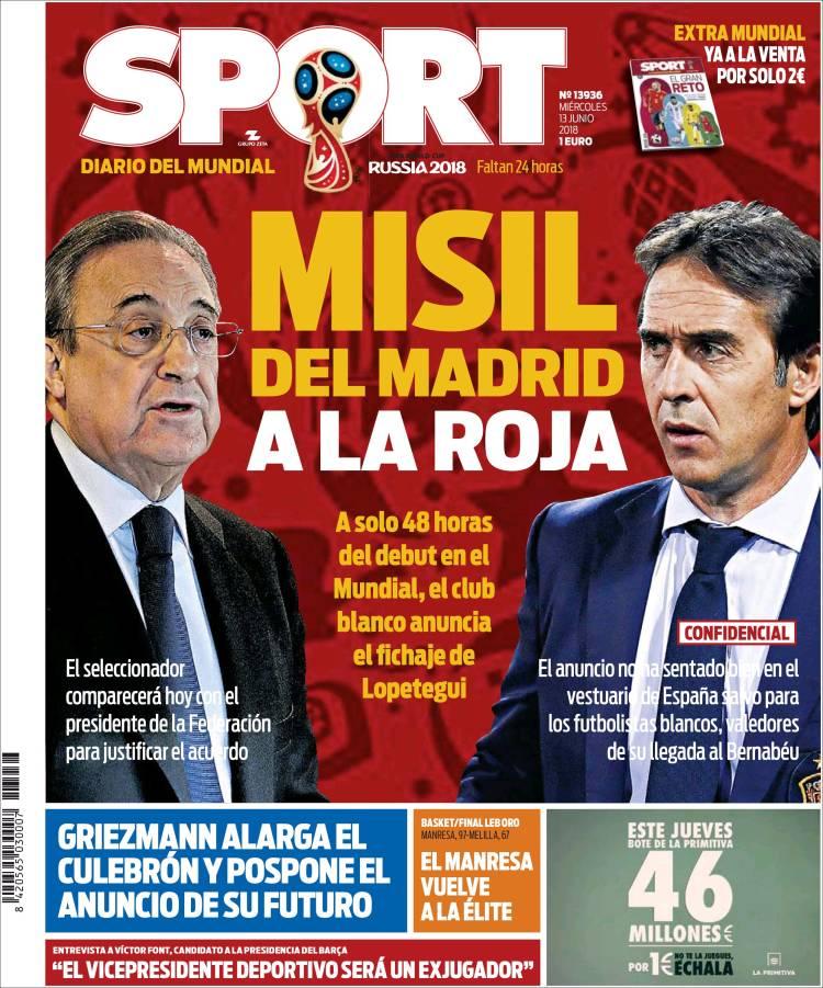 Revista presei sportive, 13.06.2018: Cât a costat ca FC R să devină Rapid București!; Real Madrid are un nou antrenor; Griezmann a ales între Atletico și Barca