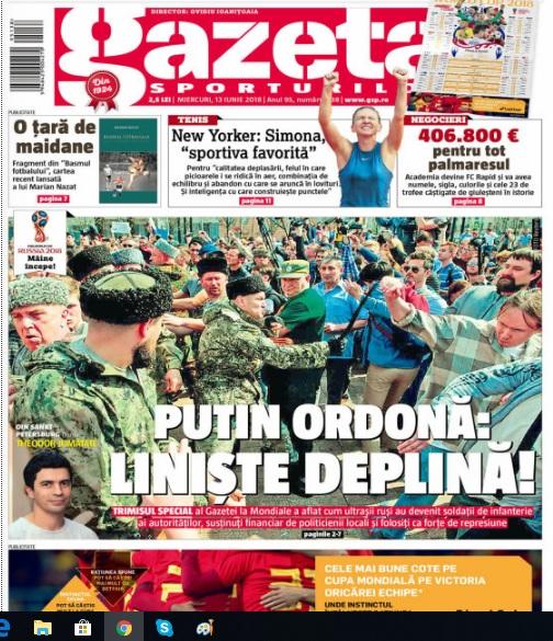 Revista presei sportive, 13.06.2018: Cât a costat ca FC R să devină Rapid București!; Real Madrid are un nou antrenor; Griezmann a ales între Atletico și Barca