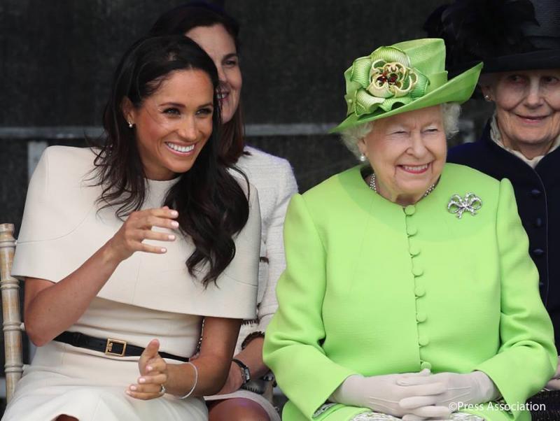 Meghan Markle, gafă la primul eveniment public la care a luat parte de regina Elisabeta! Cum a ”dres” situația suverana