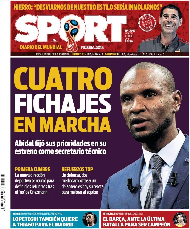 Revista presei sportive, 19.06.2018: CFR, FCSB și Viitorul își află adversarii din Europa; Barcelona transferă de la Juventus; Real Madrid vrea un catalan