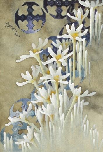 INEDIT! O pictură realizată de regina Maria a României, vândută la licitație. La ce sumă a fost adjudecată. FOTO