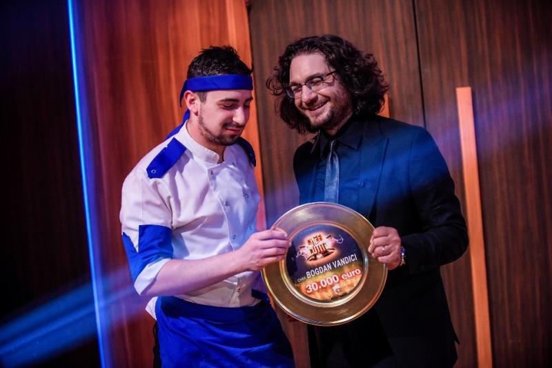 Bogdan Vandici și-a adjudecat trofeul! Antena 1, lider incontestabil de audiență cu finala „Chefi la cuțite”