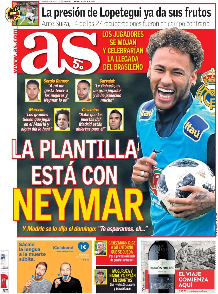 Revista presei sportive, 05.06.2018: Gică Hagi la FRF!; Neymar este primit cu brațele deschise la Real; Griezmann, tot mai aproape de Barcelona