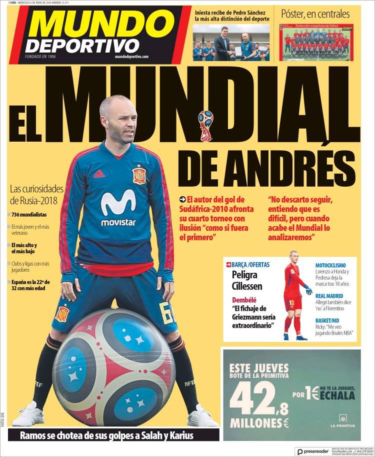Revista presei sportive, 06.06.2018: Jose Mourinho, la amicalul România - Finlanda; Buffon a spus ”DA” unei forțe a Europei; Barcelona încearcă un nou transfer