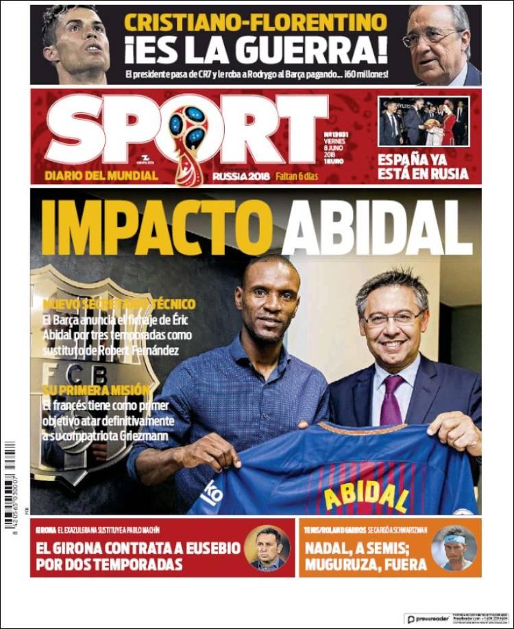 Revista presei sportive, 08.06.2018: Adi Ilie, la o rivală a FCSB-ului; Zidane, înlocuit de un antrenor italian?; Cristiano Ronaldo, adio Real!