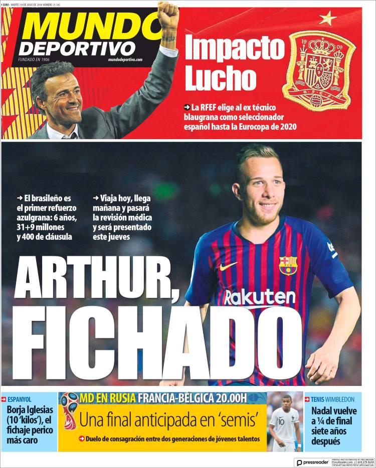 Revista presei sportive, 10.07.2018: Transfer de răsunet în Liga 1: un jucător de națională, dorit la FCSB; Barcelona a dat prima lovitură; Hazard, transfer surpriză în La Liga ?