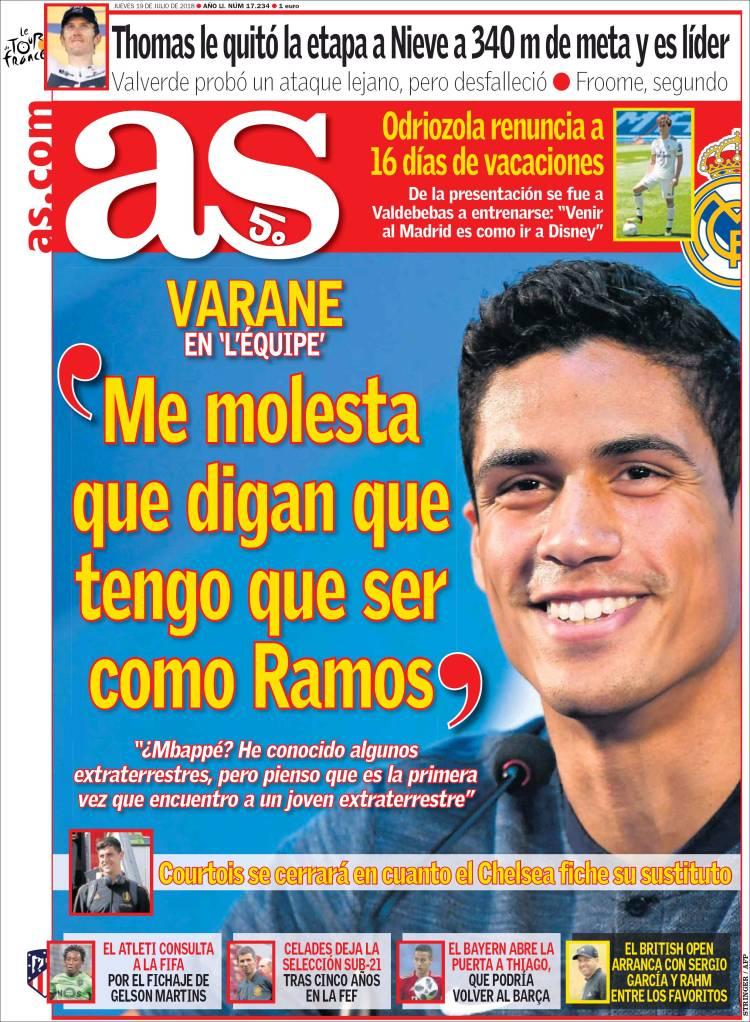 Revista presei sportive, 19.07.2018: FCSB pierde 8 milioane în valoare în 5 ani; PSG pe cale să cumpere de la AC Milan; Neymar, din nou aproape de Real