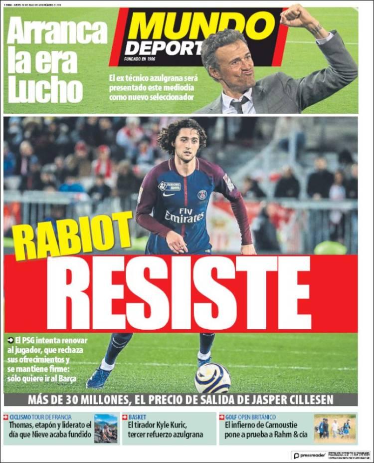 Revista presei sportive, 19.07.2018: FCSB pierde 8 milioane în valoare în 5 ani; PSG pe cale să cumpere de la AC Milan; Neymar, din nou aproape de Real