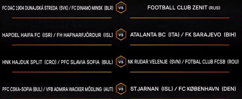 Tragere la sorți Europa League! FCSB, ”U” Craiova și Viitorul și-au aflat adversarii din turul 3. Echipa din Croația, Germania și Grecia