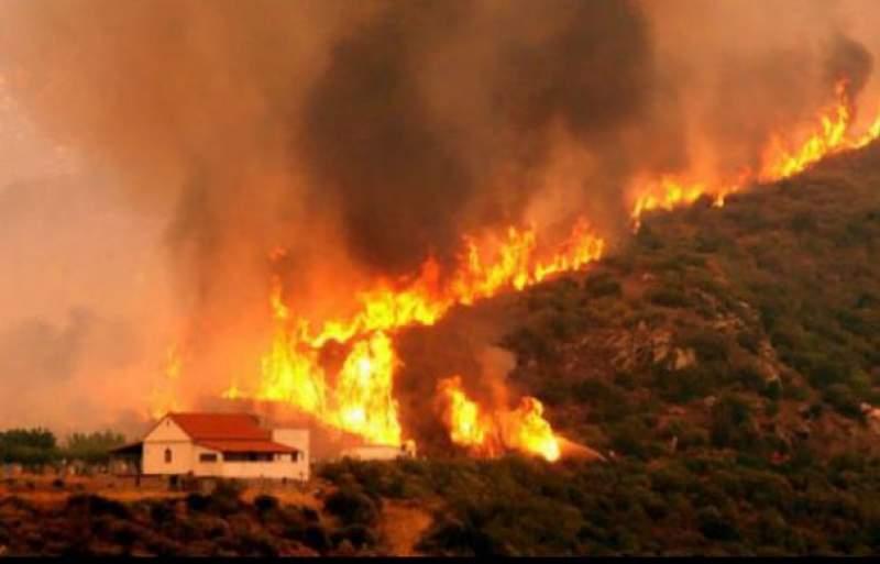 Ce rămâne după incendiul din Grecia. Mire, ”furat” de lângă mireasă, în plină luna de miere!