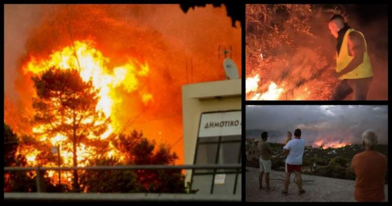 "Oamenii au murit îmbrăţişaţi". Cine sunt cei care au provocat INCENDIILE din Grecia? Guvernul elen face acuzaţii: "Este o acţiune criminală"