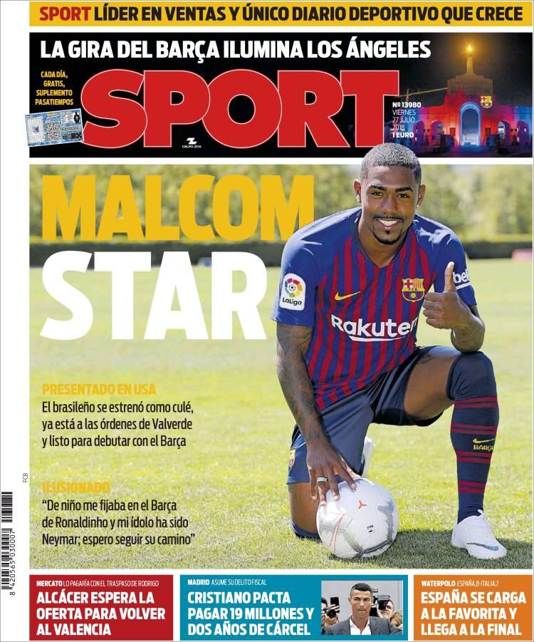 Revista presei sportive, 27.07.2018: FCSB se antrenează în Europa pentru derby-ul cu Dinamo; Unde debutează Ronaldo în Serie A; Mourinho știe cine ”trebuie să câștige titlul” în EPL