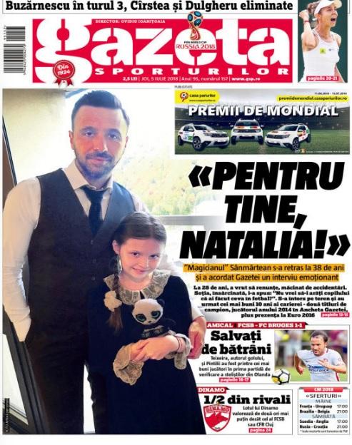 Revista presei sportive, 05.07.2018: Cristiano Ronaldo, prima declarație după zvonurile plecării la Juventus; Barcelona, o nouă lovitură pe piața transferurilor; FCSB, salvată de un ”bătrân”