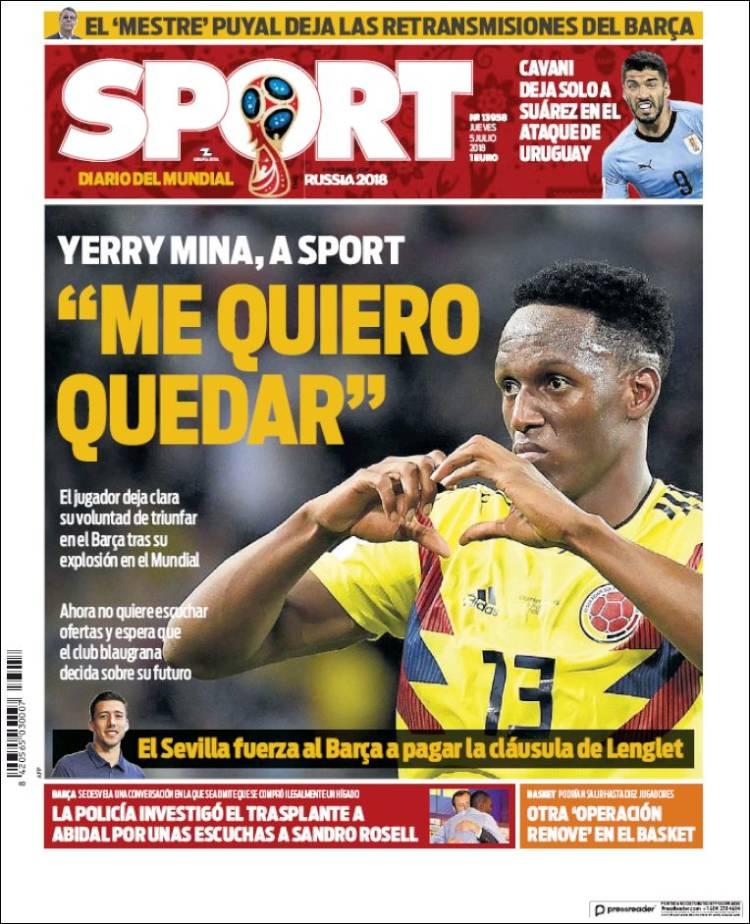 Revista presei sportive, 05.07.2018: Cristiano Ronaldo, prima declarație după zvonurile plecării la Juventus; Barcelona, o nouă lovitură pe piața transferurilor; FCSB, salvată de un ”bătrân”