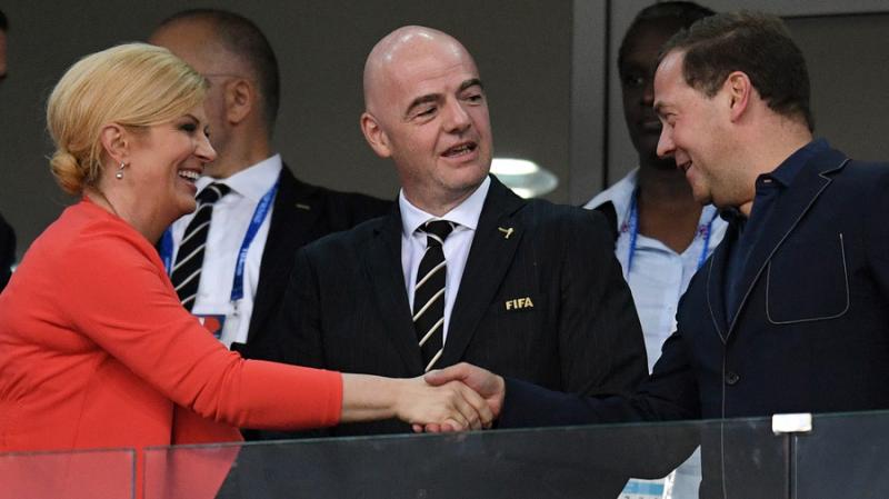 Adevăratul președinte jucător! Cine este Kolinda Kitarovic, șeful de stat care a atras toate privirile la meciul Rusia-Croația de la Cupa Mondială