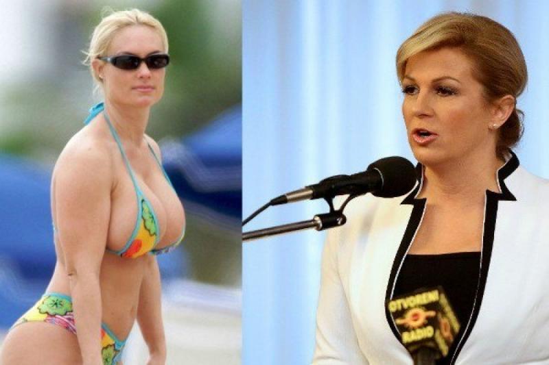 Adevăratul președinte jucător! Cine este Kolinda Kitarovic, șeful de stat care a atras toate privirile la meciul Rusia-Croația de la Cupa Mondială