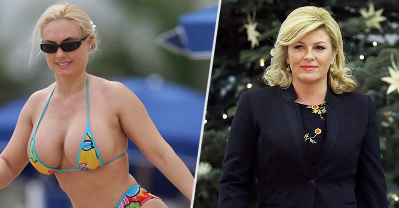 Adevăratul președinte jucător! Cine este Kolinda Kitarovic, șeful de stat care a atras toate privirile la meciul Rusia-Croația de la Cupa Mondială