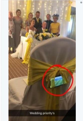 Mireasa a văzut că invitații au dispărut brusc, așa că a mers să-i caute! Ce făceau nuntașii