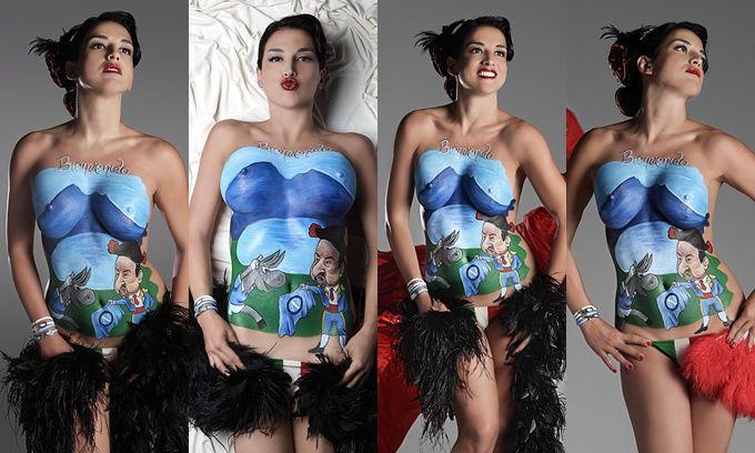 UNA PE ZI! Claudia o trădează pe Napoli: ”Dacă Ronaldo vine la Juventus, mă mut la Torino!”. Iată ce fană hot va avea portughezul