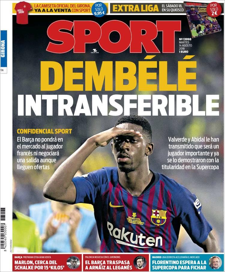 Revista presei sportive, 14.08.2018: FCSB se întărește cu un fundaș de națională; Veste-șoc în Spania: un campion mondial și european și-a anunțat retragerea