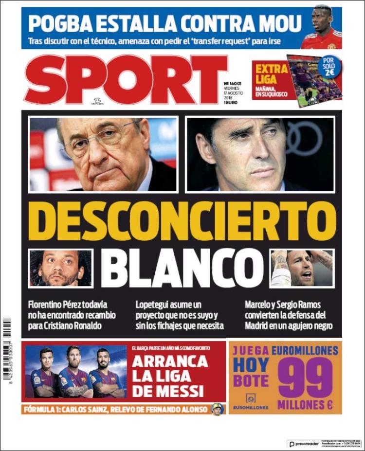 Revista presei sportive, 17.08.2018: FCSB, duel cu un român în play-off-ul Europa League; Lovitură de teatru: Pogba, la un pas de La Liga