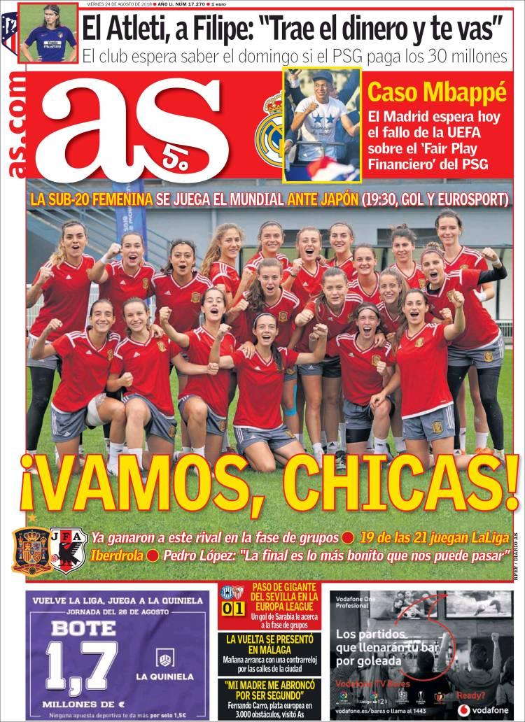 Revista presei sportive, 24.08.2018: Du-te, Dică, du-te; CFR, în istoria neagră a fotbalului românesc; Mbappe la Real? Ziua cea mare