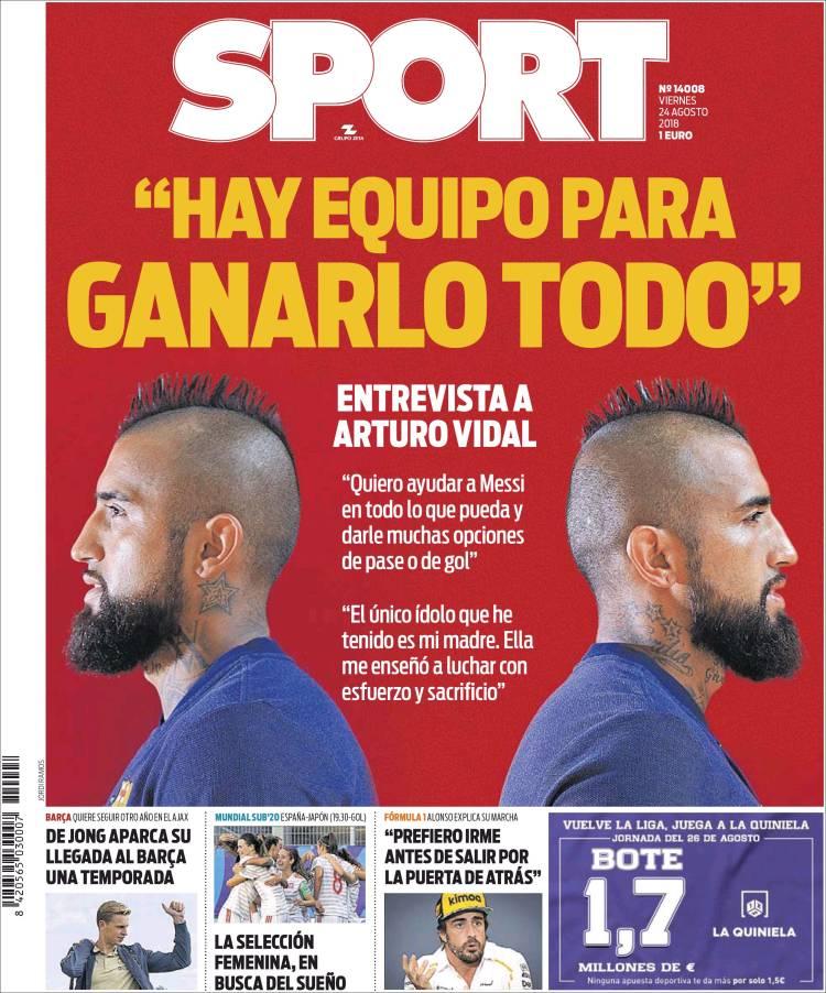 Revista presei sportive, 24.08.2018: Du-te, Dică, du-te; CFR, în istoria neagră a fotbalului românesc; Mbappe la Real? Ziua cea mare