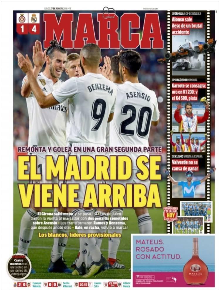 Revista presei sportive, 27.08.2018: România, calificare la Euro 2019 după 23 de ani; Tranzacție fabuloasă în Anglia: 2,2 miliarde pentru un club; Război total PSG-Barcelona