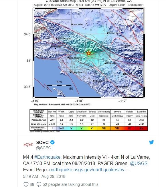 Două CUTREMURE MAJORE au zguduit America! Ce spun oamenii îngroziți