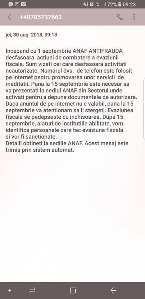 Avertisement de ULTIMĂ ORĂ de la ANAF! Românii pot fi victimele unei FRAUDE. Totul se întâmplă din cauza unor SMS-uri aparent inofensive