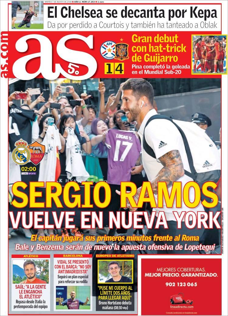 Revista presei sportive, 07.08.2018: Dinamo, pentru prima oară lider în Liga 1, însă doar 9 minute; Real ia un star de la Chelsea; ”Pogba la Barcelona”, telenovelă încheiată