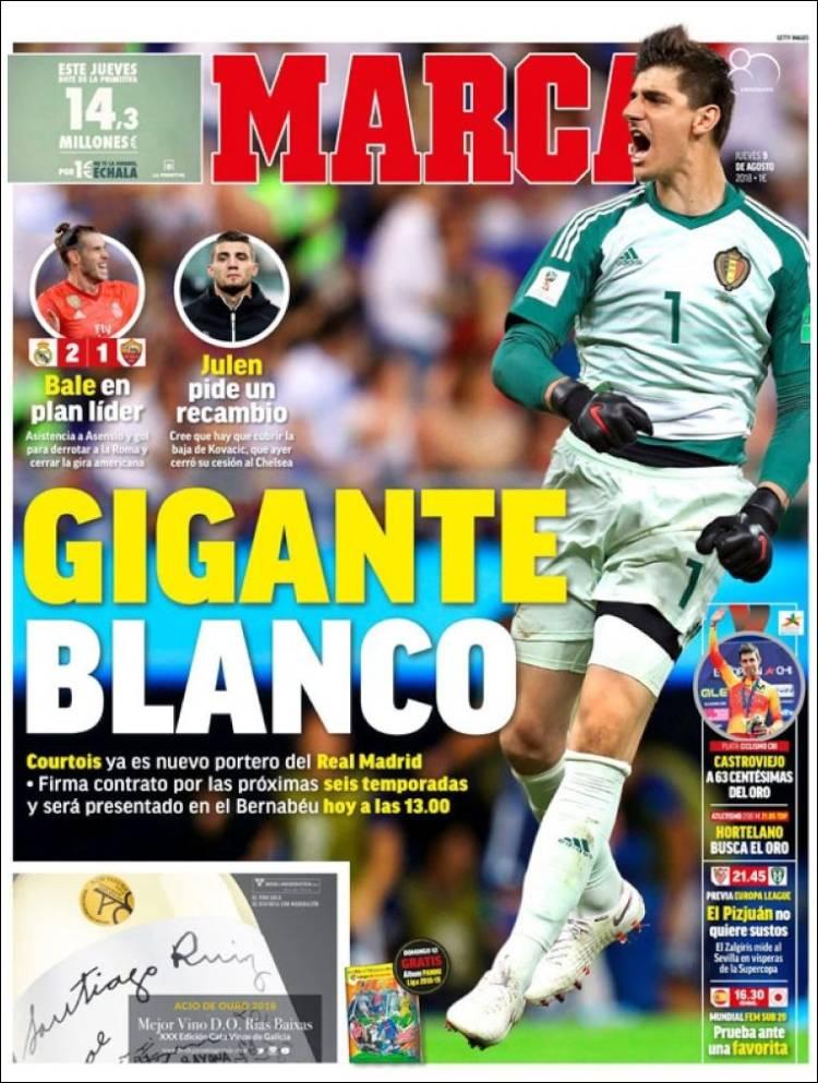 Revista presei sportive, 09.08.2018: CFR Cluj, ”U” Craiova și FCSB atacă play-off-ul Europa League; Barcelona, încă o lovitură în mercato; Încă un star de la Real la Juve?