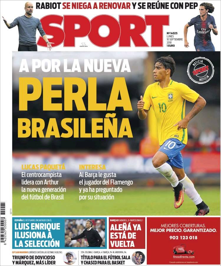 Revista presei sportive, 10.09.2018: Naționala revine în orașul infernului, Belgrad; Un campion mondial, oferit Barcelonei; Pogba, din nou la Juve?