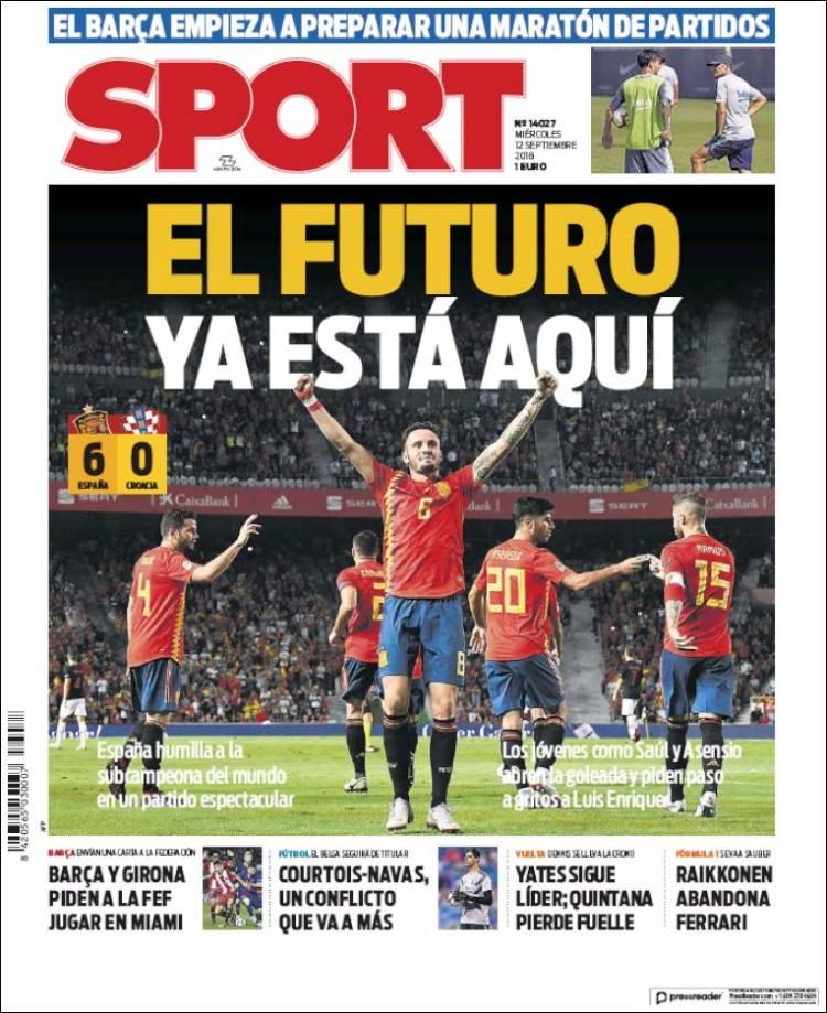 Revista presei sportive, 12.09.2018: România U21, aproape de Euro; CFR-FCSB, derby fatal pentru un antrenor; Tevez, alegere surpriză între Messi și Ronaldo
