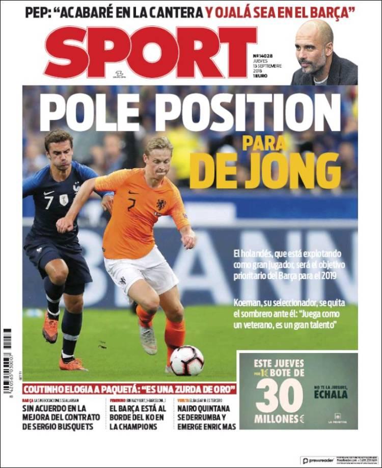Revista presei sportive, 13.09.2018: Gică Hagi, salvatorul fotbalului românesc! Barcelona, clauză specială pentru Saul; Pep, înapoi la Barcelona..la finalul carierei