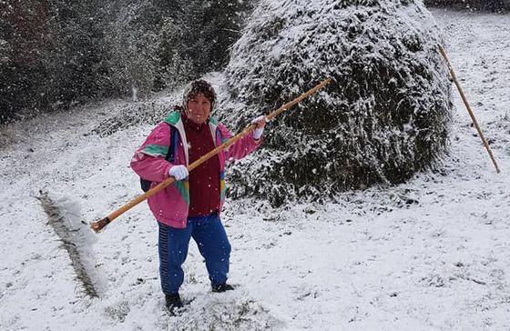 România, lovită de zăpezi! Județul în care s-a așternut un strat consistent de omăt