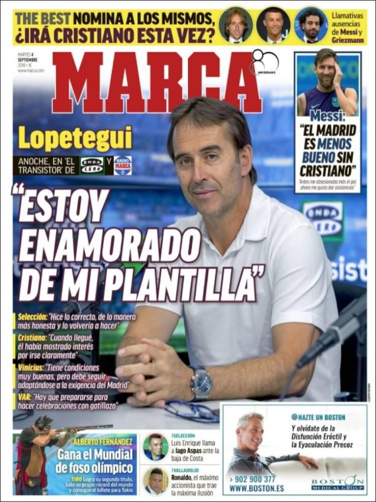 Revista presei sportive, 04.09.2018: Gigi Becali, antrenorul absolut la FCSB; FIFA l-a uitat pe Messi în topul celor mai buni